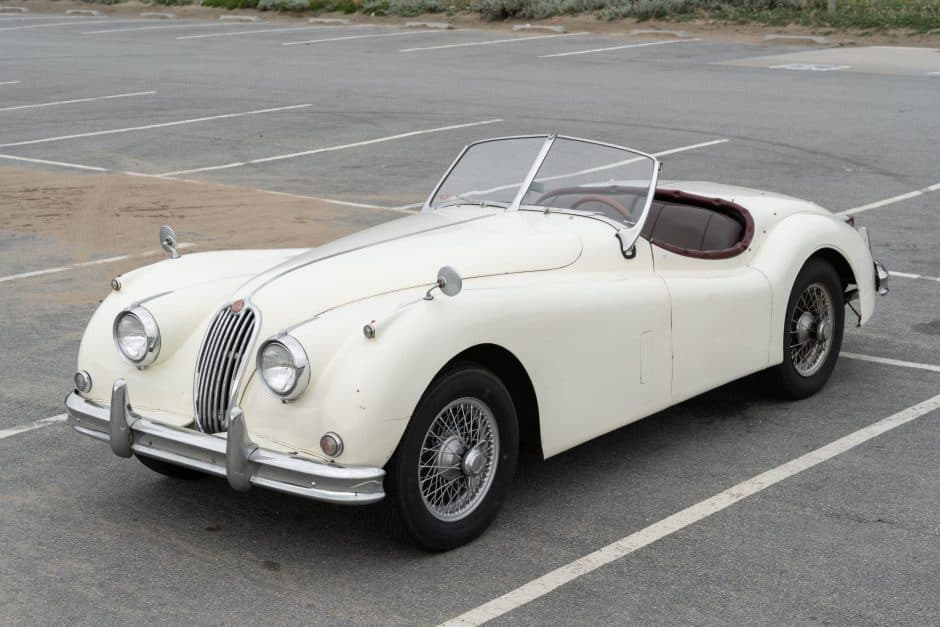 1957 Jaguar XK140 sold for $57,000