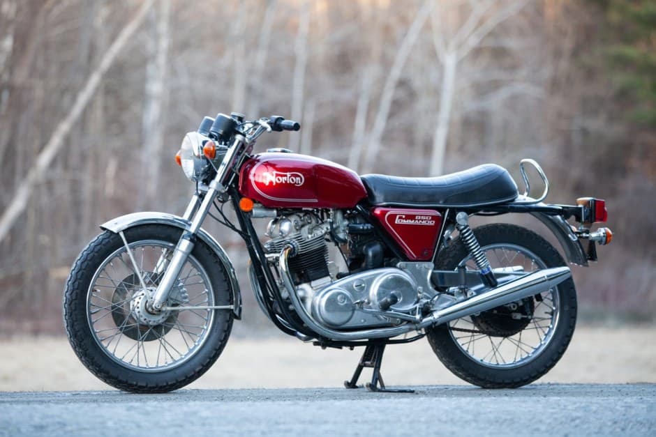 1974 Norton Commando sold for $11,000