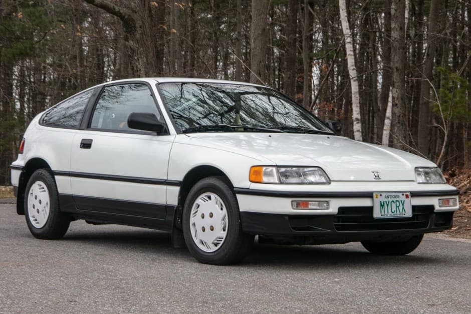 1990 Honda CRX sold for $9,250