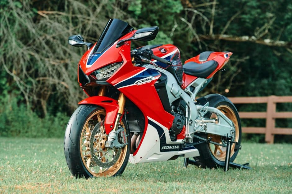 2017 Honda CBR sold for $14,333