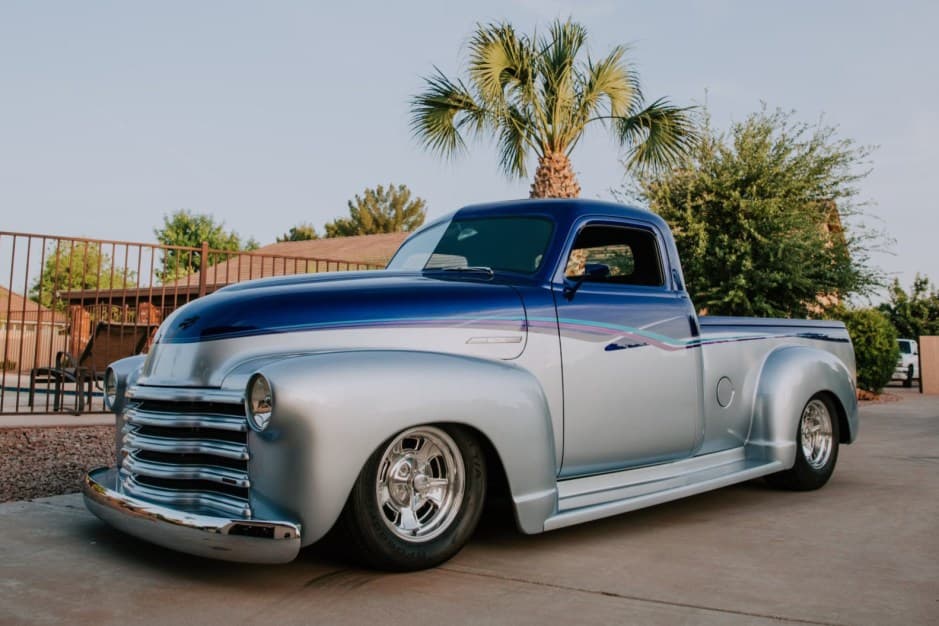 1947 Chevrolet Advance Design Pickup (1947-1955) sold for $46,000