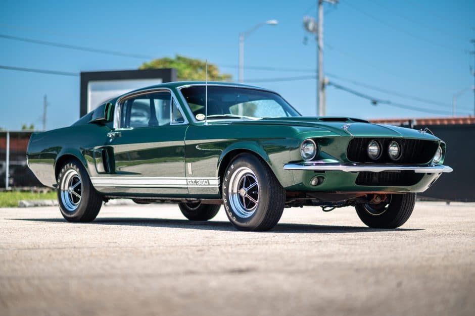 1967 Shelby Mustang GT350 & GT500 sold for $207,000