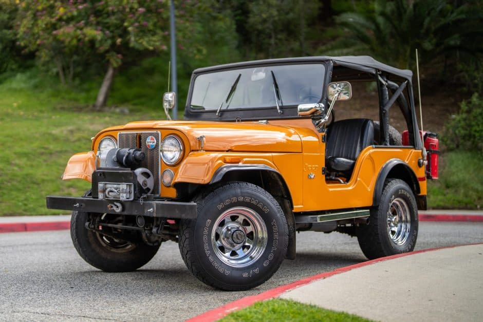 1972 Jeep CJ-5 sold for $10,950