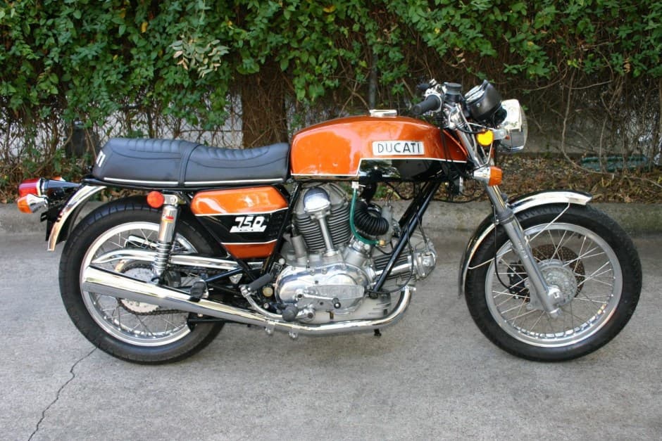 1973 Ducati 750GT sold for $28,500