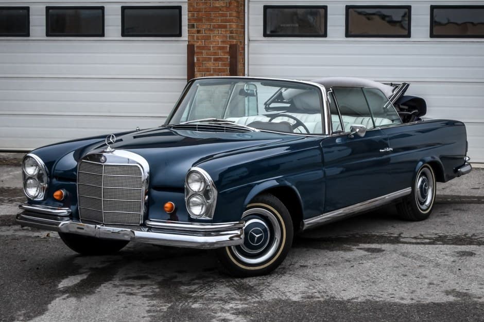 1967 Mercedes-Benz W111 Coupe & Cabriolet sold for $77,500
