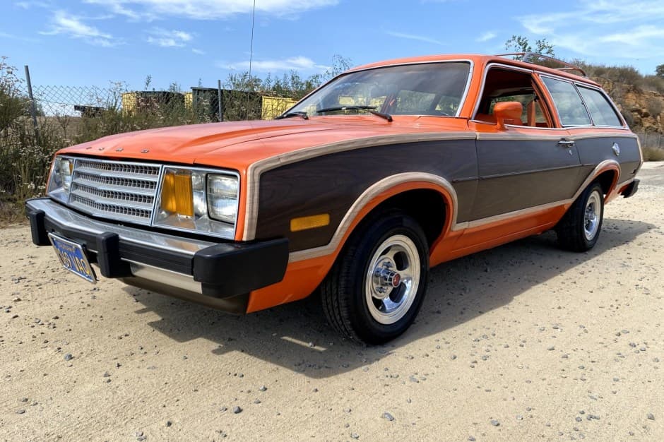 1979 Ford Pinto sold for $8,700