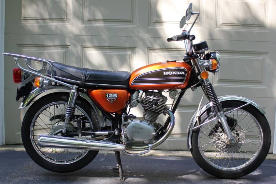 1974 Honda CB125 & CL125 sold for $3,400