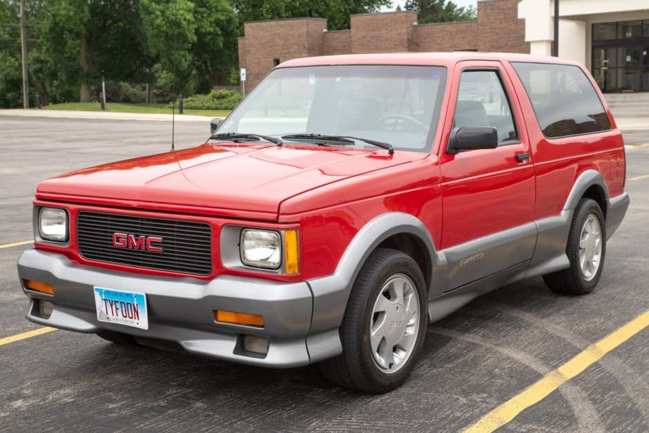 1992 GMC Typhoon sold for $23,000