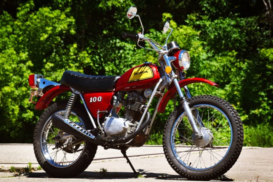 1972 Honda SL Motosport sold for $3,800