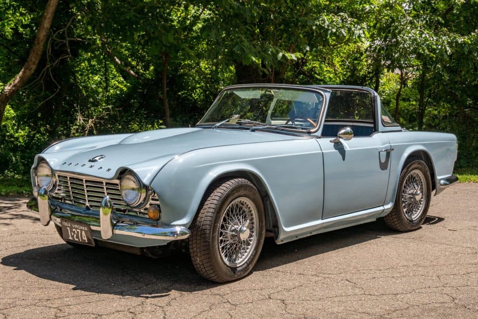 1964 Triumph TR4 sold for $37,000