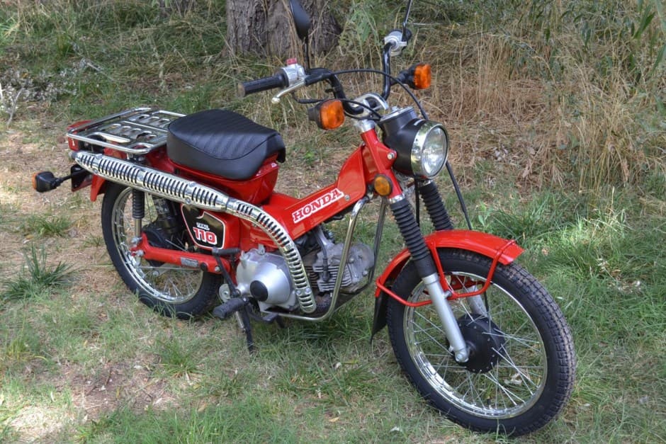 1986 Honda CT110 sold for $7,200