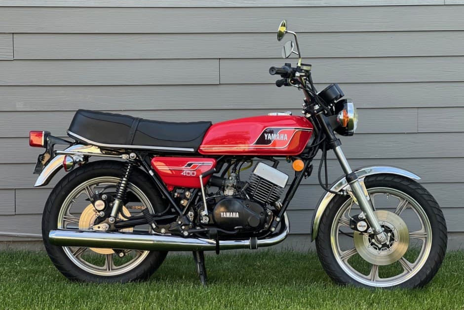 1977 Yamaha RD sold for $8,000