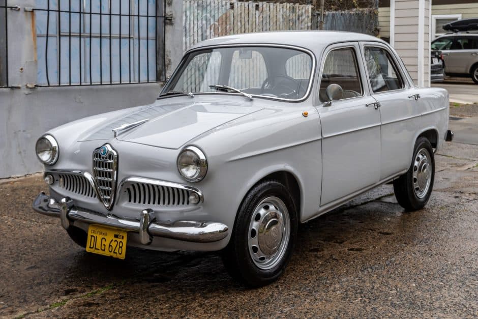 1956 Alfa Romeo 750/101 Series Giulietta & Giulia sold for $20,000