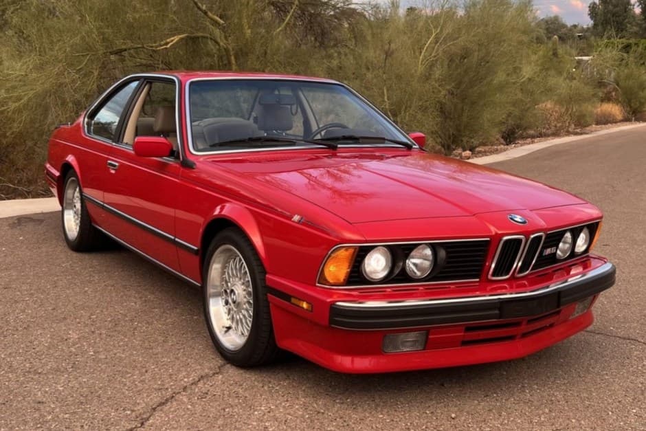 1988 BMW E24 M6 & M635CSi sold for $50,006