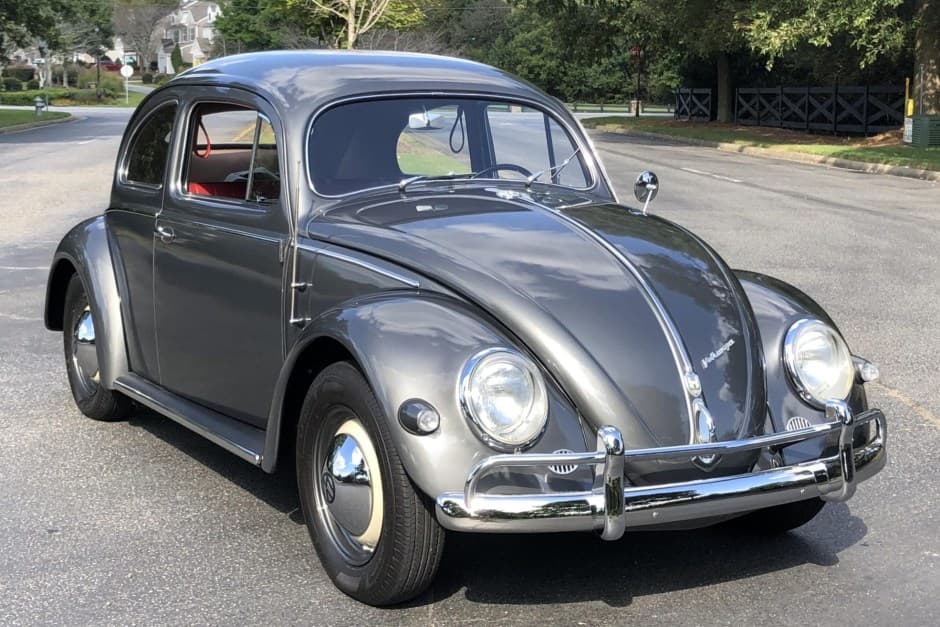 1956 Volkswagen Beetle (Oval Window) sold for $33,000