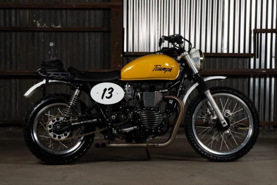 2015 Triumph New Bonneville (2000+) sold for $8,300