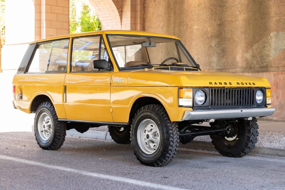 1979 Land Rover Range Rover Classic sold for $48,000
