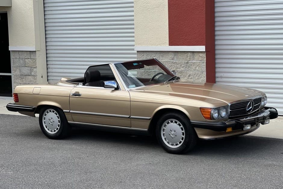 1986 Mercedes-Benz R107 SL sold for $23,750