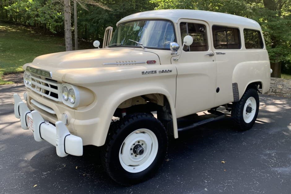 1959 Dodge Power Wagon sold for $26,000