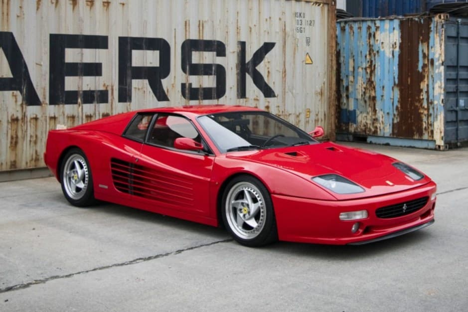 1996 Ferrari Testarossa sold for $453,018