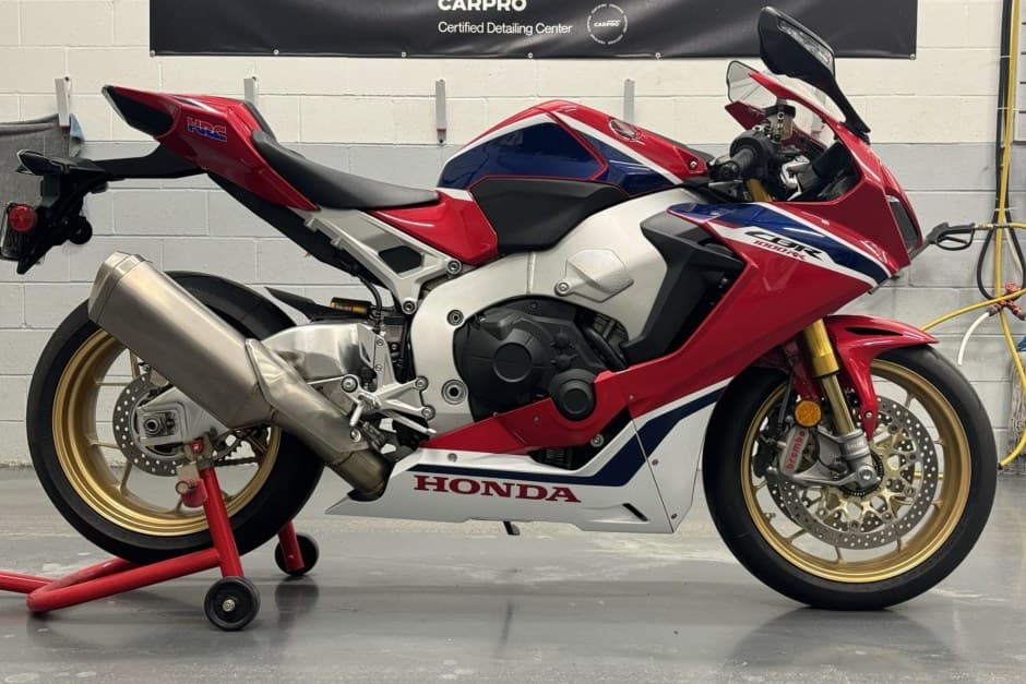 2018 Honda CBR sold for $10,099