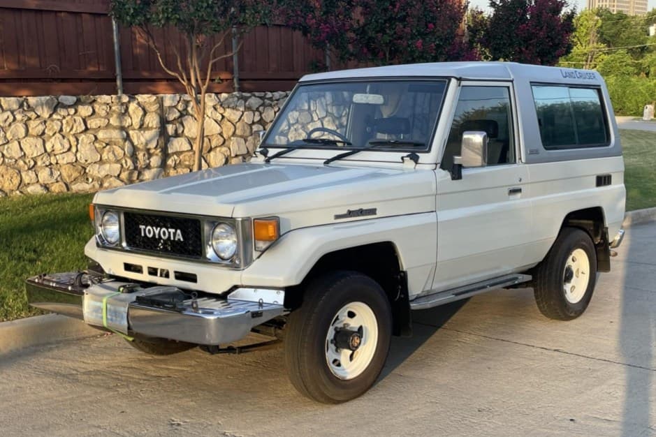 1985 Toyota Land Cruiser 70-Series sold for $26,500