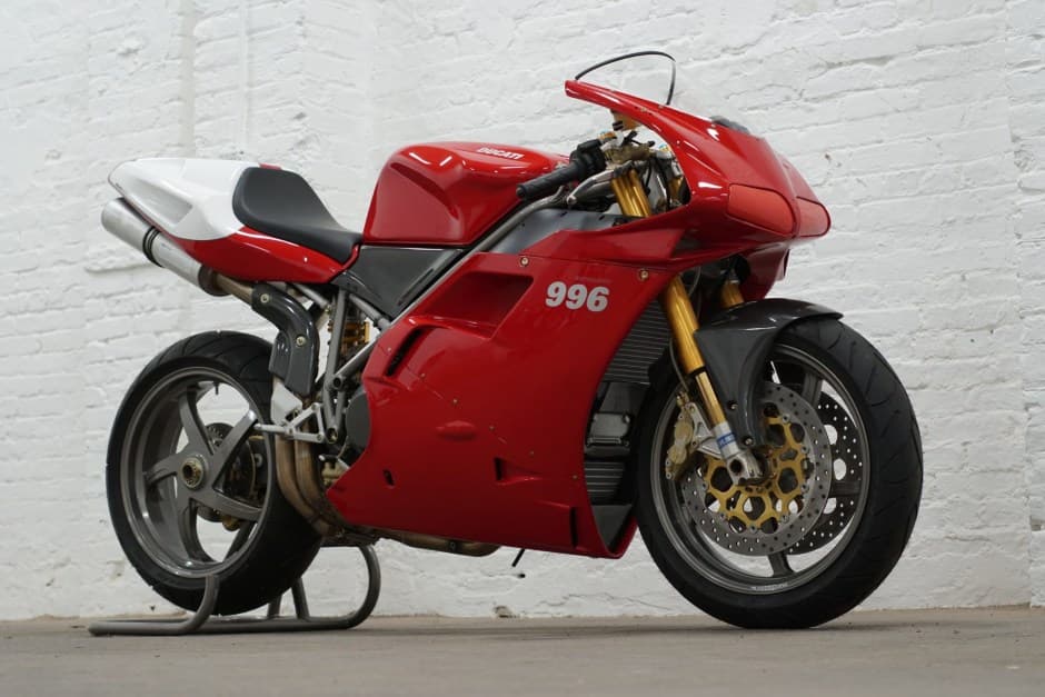 2000 Ducati 996 sold for $72,000