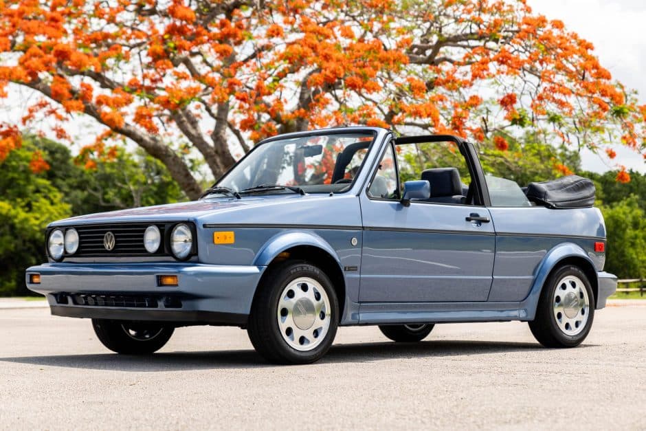 1989 Volkswagen Golf/Rabbit Cabriolet sold for $23,100