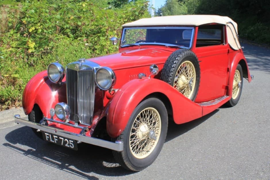 1939 MG  sold for $25,250