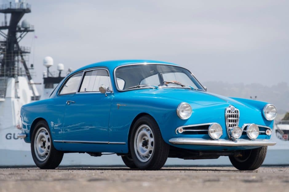 1956 Alfa Romeo 750/101 Series Giulietta & Giulia sold for $200,000