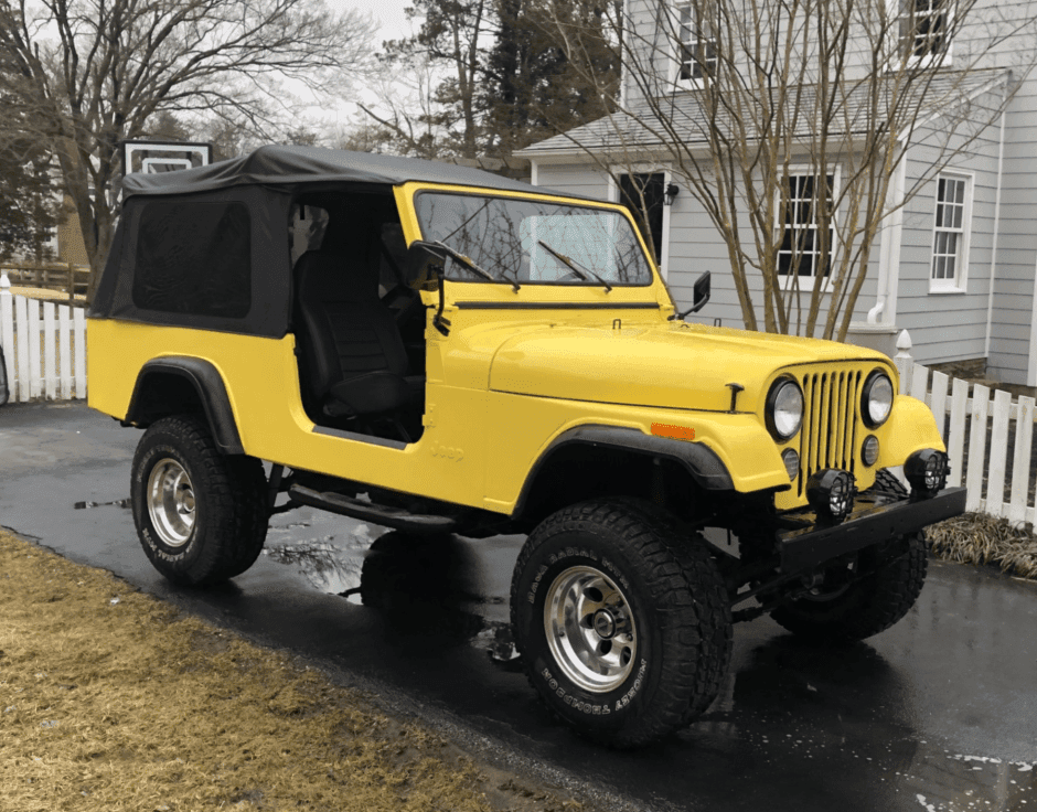 1982 Jeep CJ-8 sold for $8,250