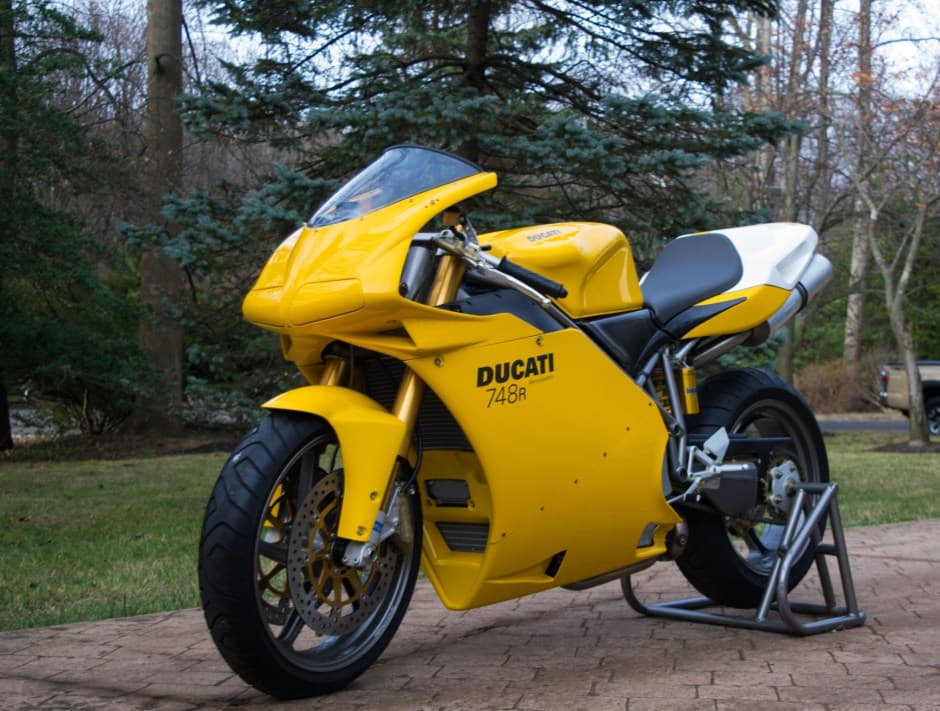 2002 Ducati 748 sold for $17,500