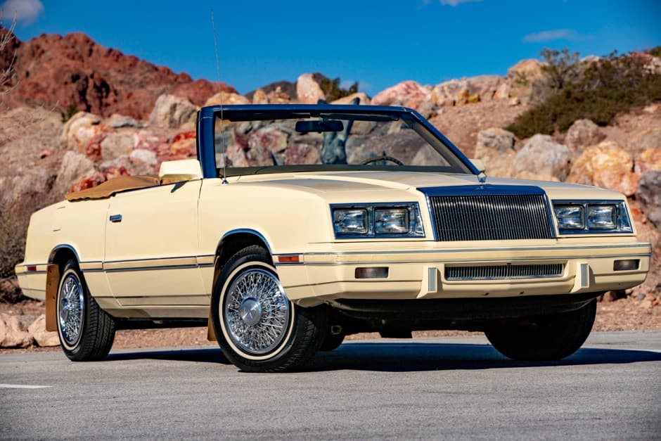 1982 Chrysler K-Car sold for $5,100