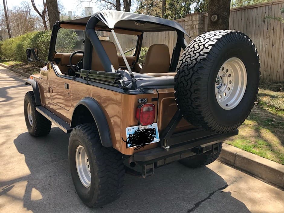 1985 Jeep CJ-7 sold for $16,500