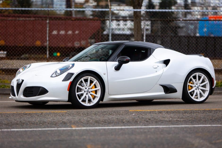 2018 Alfa Romeo 4C sold for $52,000