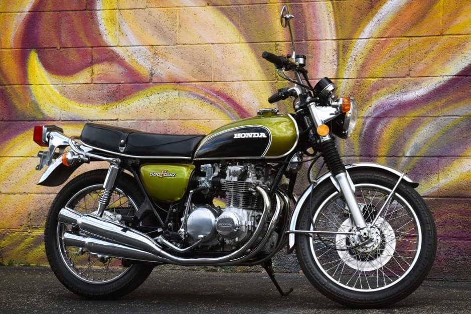 1972 Honda CB500 Four & CB550 sold for $10,916