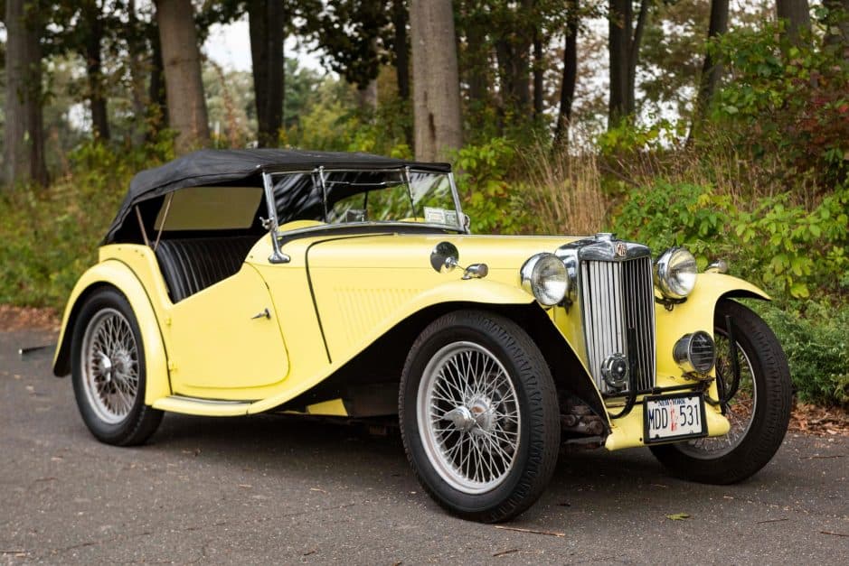 1948 MG TC sold for $13,100