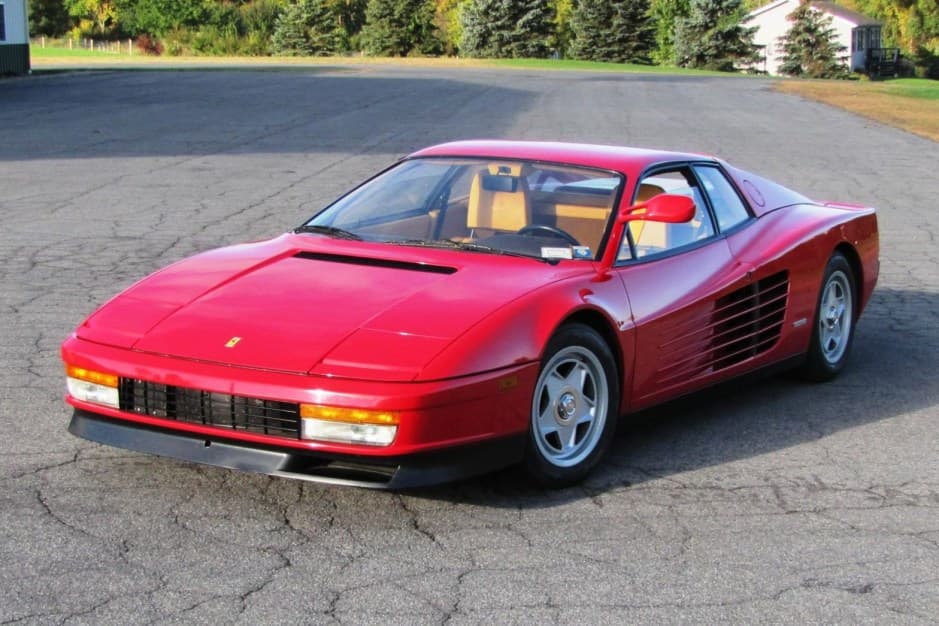 1986 Ferrari Testarossa sold for $170,000