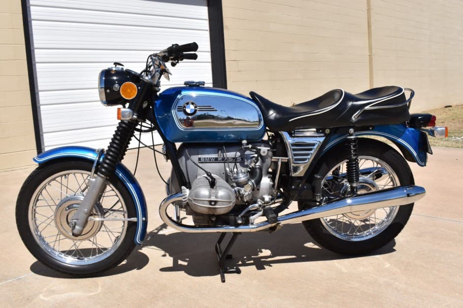 1973 BMW Motorcycles sold for $7,200