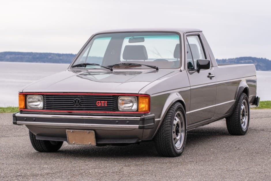 1982 Volkswagen Caddy & Rabbit Pickup sold for $21,000