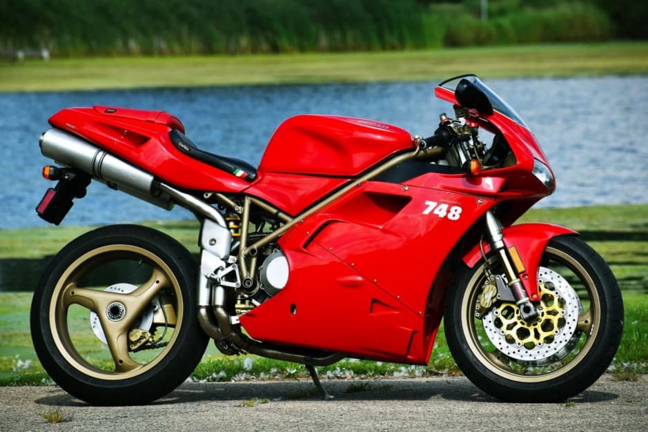 1999 Ducati 748 sold for $7,200