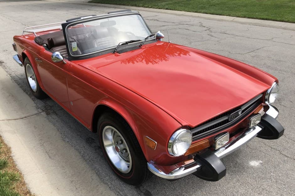 1974 Triumph TR6 sold for $17,250