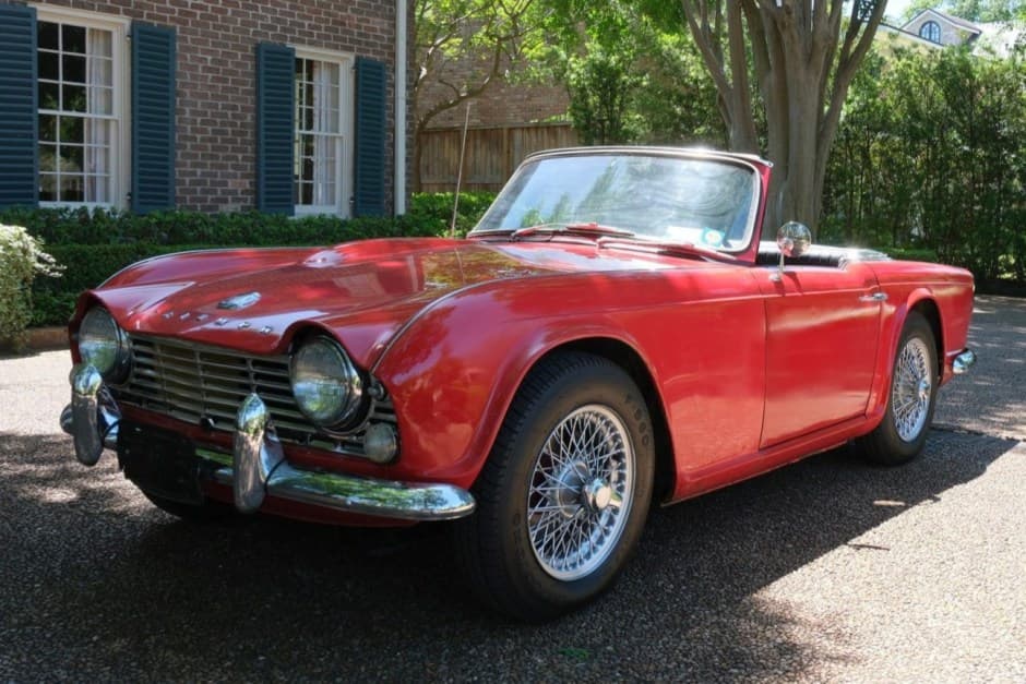 1965 Triumph TR4 sold for $16,000