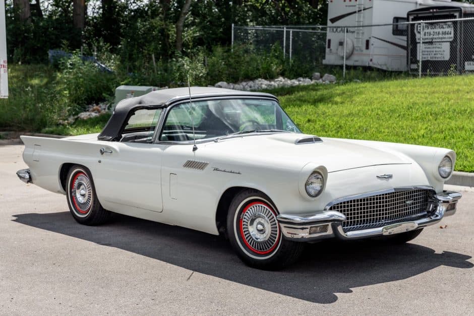 1957 Ford Thunderbird (1955-1957) sold for $20,000