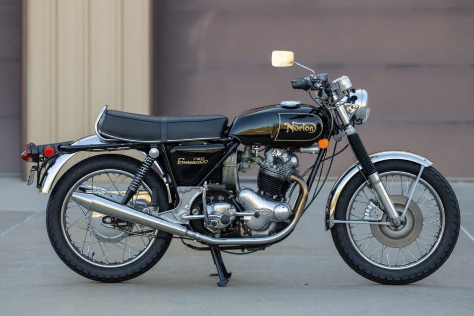 1972 Norton Commando sold for $10,000