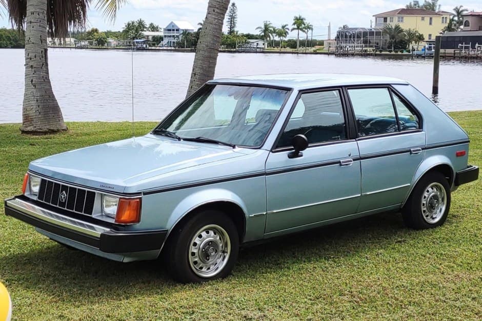 1986 Dodge Omni & Plymouth Horizon sold for $7,000