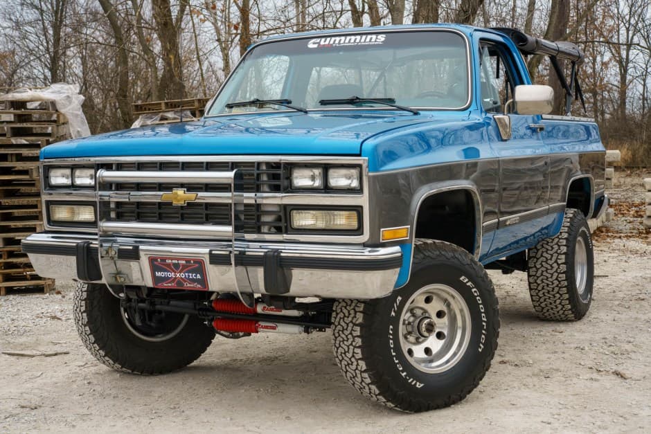 1991 Chevrolet K5 Blazer 1973-1991 sold for $28,000