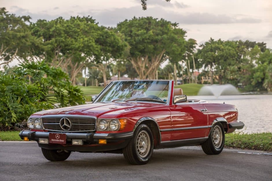 1983 Mercedes-Benz R107 SL sold for $15,750