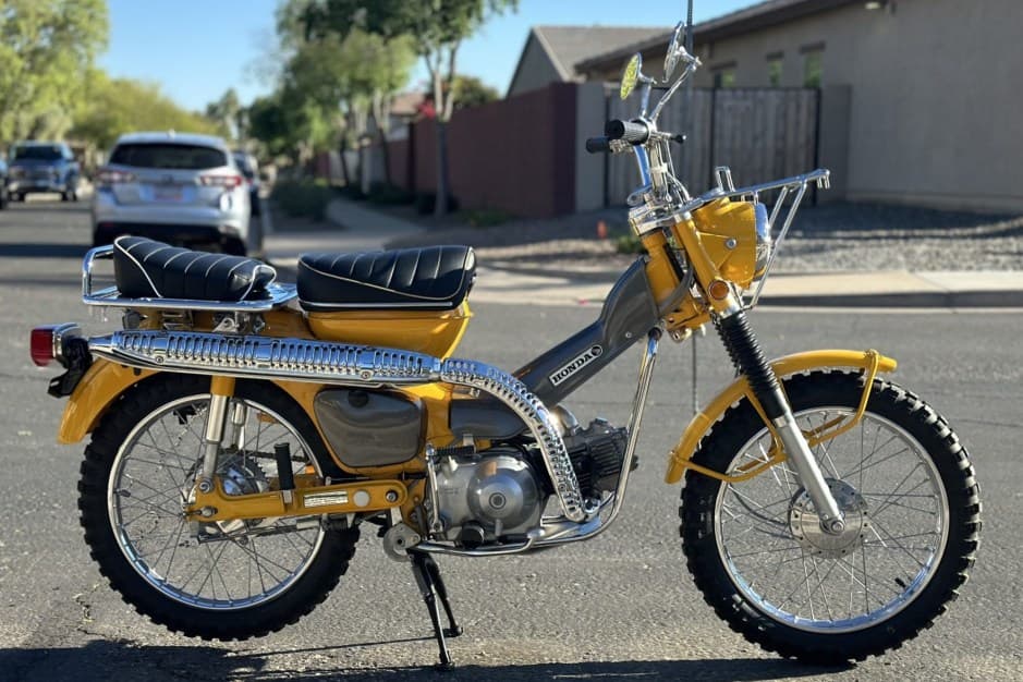 1970 Honda CT90 sold for $4,600