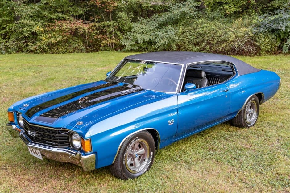 1972 Chevrolet Chevelle sold for $42,000
